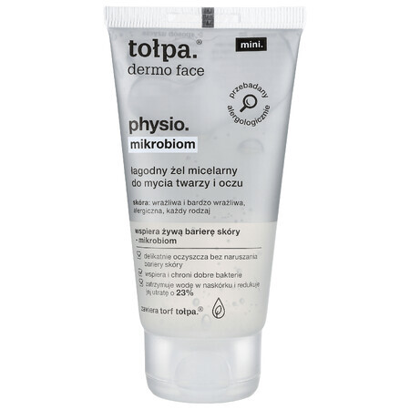 Tolpa Dermo Face, Physio Microbiome, mizellares Gel für Gesicht und Augen, 75 ml