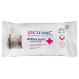 Cleanic Antibacterial, cooling wipes with antibacterial liquid, 40 pieces
