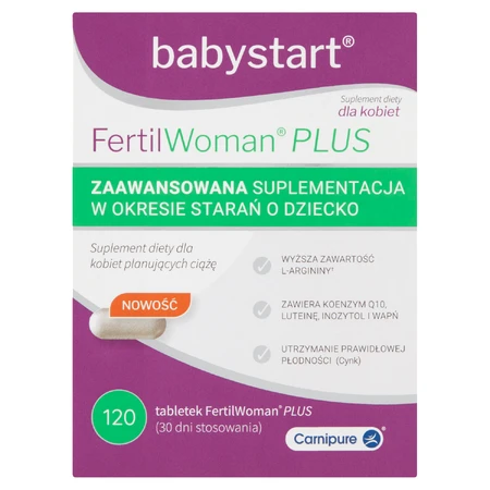 Babystart FertilWoman Plus, 120 comprimidos