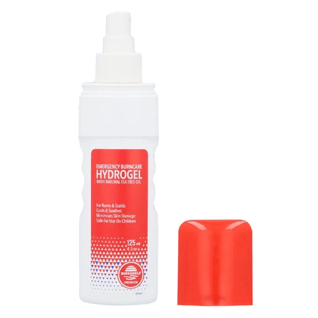 Burnshield, hydrogel pour brûlures en récipient distributeur, 125 ml