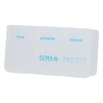 SEMA Protect, day medicine box, 3 rooms