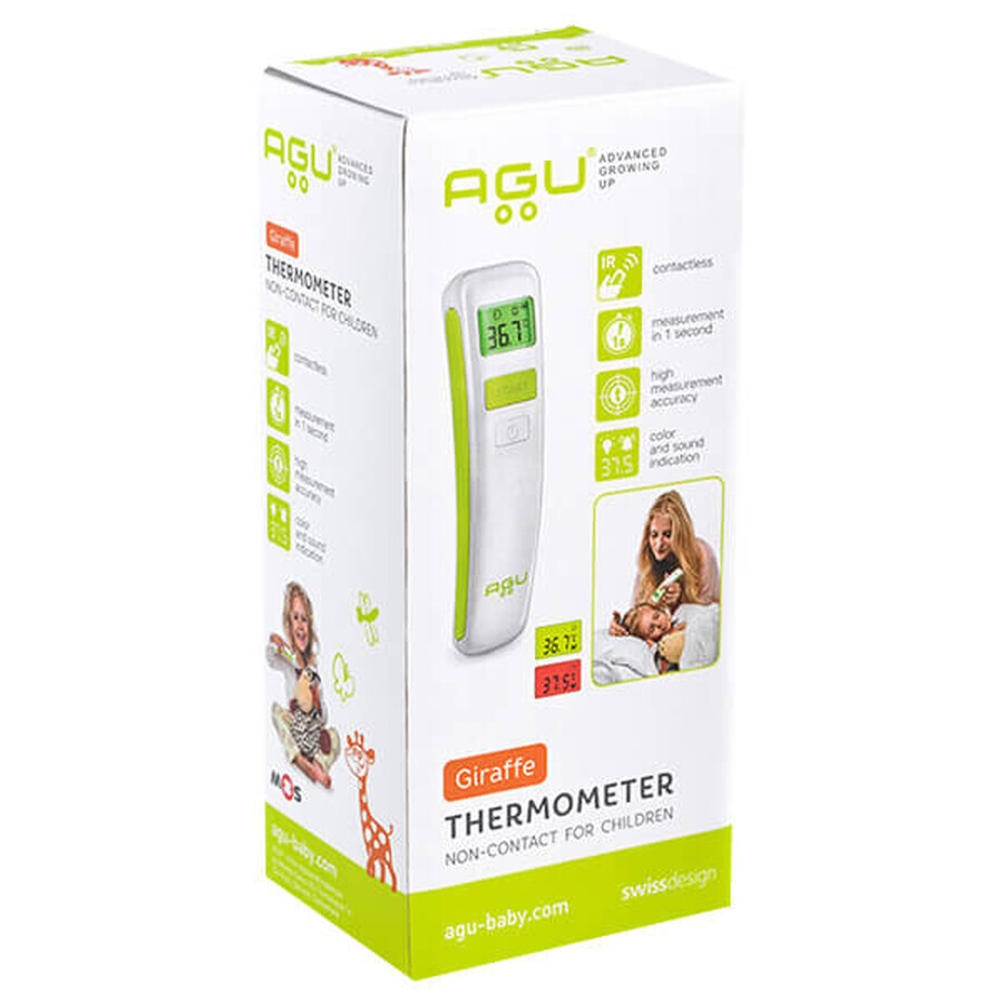 AGU Baby, Non-contact thermometer AGU NC8, 1 pc