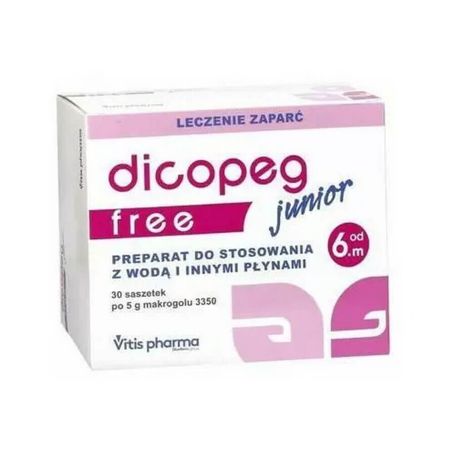 Dicopeg Junior Free, ab 6 Monaten, 30 Sachets