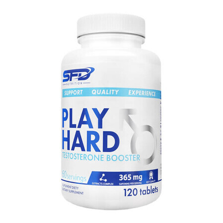 SFD Play Hard, testosterone booster, 120 tablets