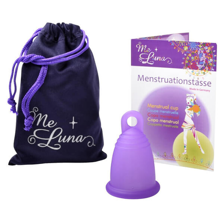 MeLuna, Menstruationstasse, Größe M, lila, Classic, 1 Stück