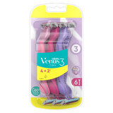 Gillette Venus 3 Women's Disposable Razor 6 Pieces