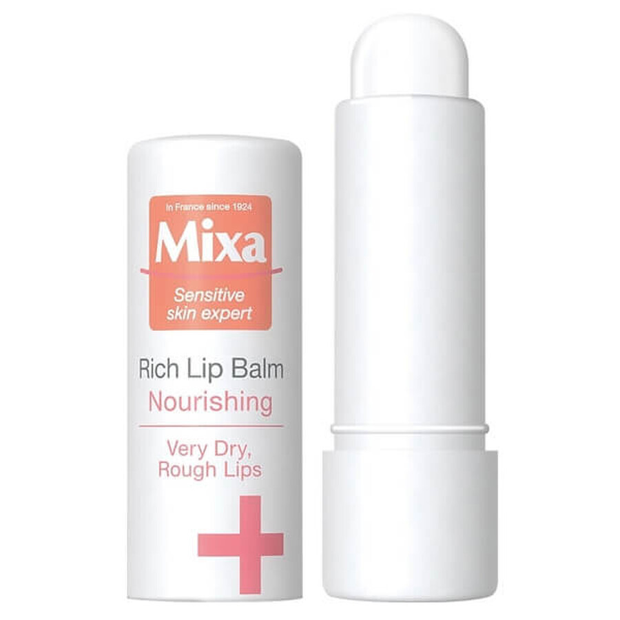 Mixa Nourish, reichhaltiger nährender Lippenbalsam, 4,7 g