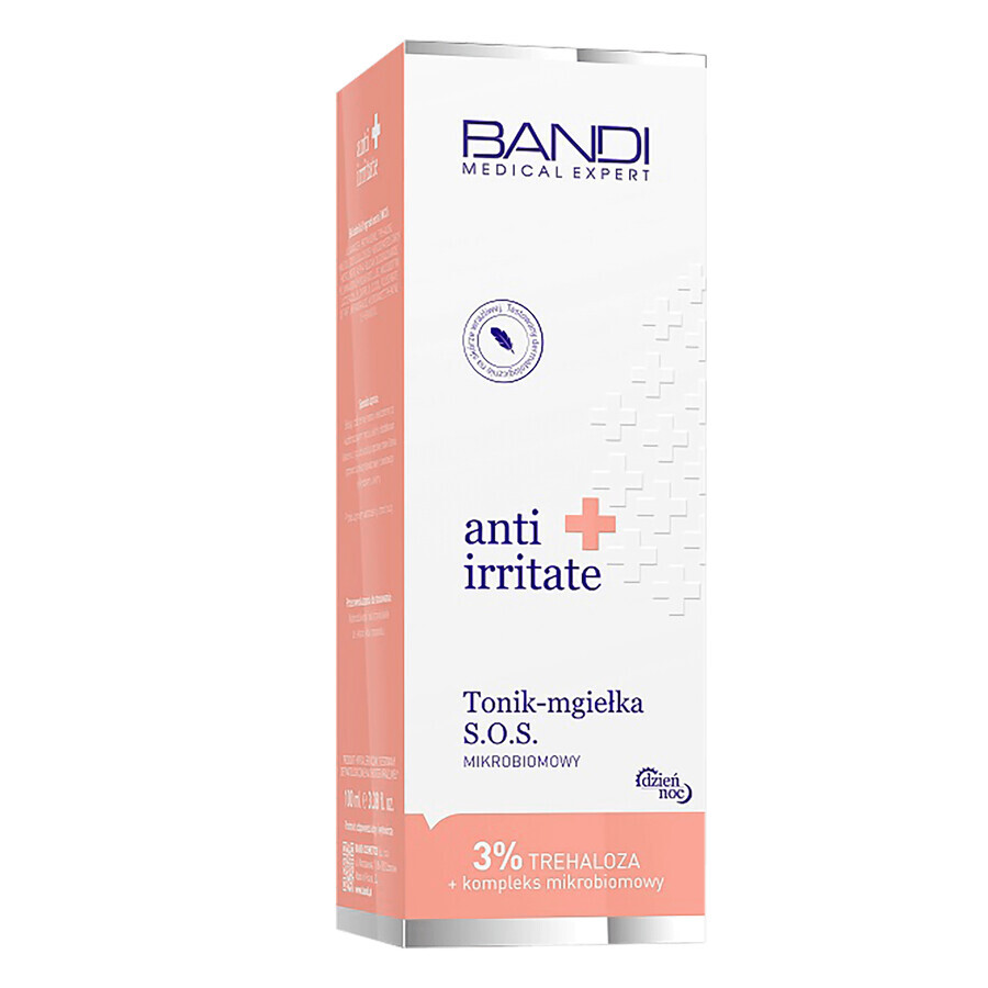 Bandi Medical Expert Anti-Reizung, S.O.S Tonic-Mist, Mikrobiom, 100 ml