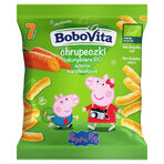 BoboVita Piggy Peppa Corn Crisps Bio, zanahoria blanda, después de 7 meses, 20 g