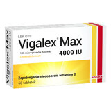 Vigalex Max 4000 UI, 60 comprimate