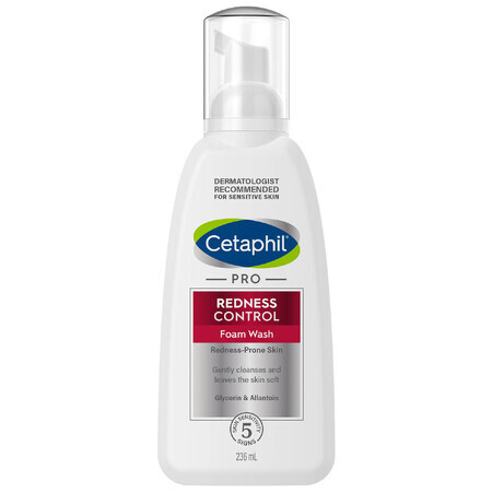 Cetaphil Pro Redness Control, Reinigungsschaum für das Gesicht, empfindliche Haut, 236 ml