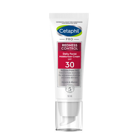 Cetaphil Pro Redness Control BB, feuchtigkeitsspendende Tagescreme, empfindliche Haut, SPF 30, 50 ml