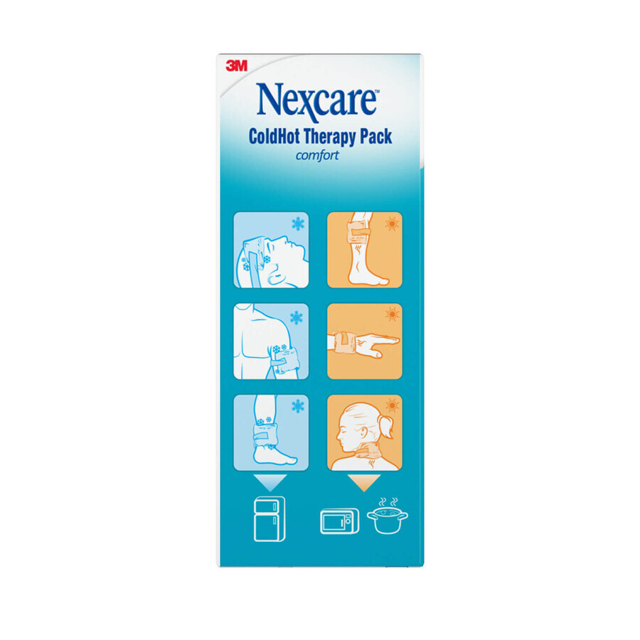 Nexcare ColdHot Comfort, poche de gel, 11 cm x 26 cm, 1 pièce