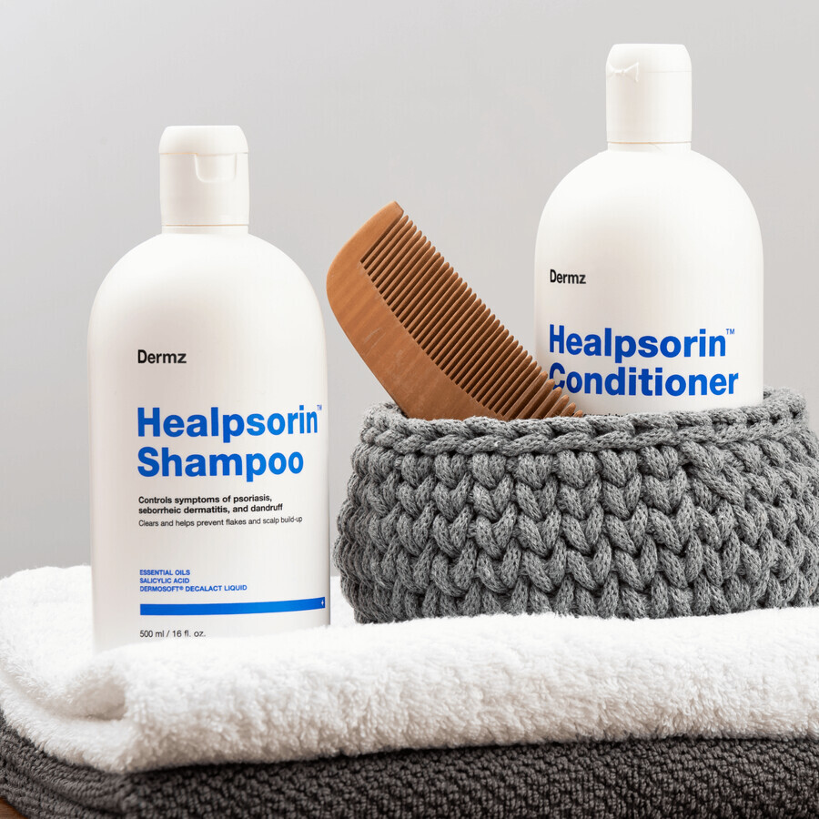 Healpsorin, Shampoo zur Pflege der Kopfhaut bei psoriatischen Läsionen, 500 ml