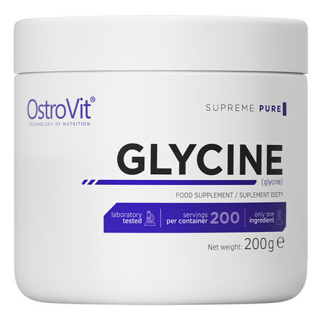 OstroVit Supreme Reines Glycin, 200 g