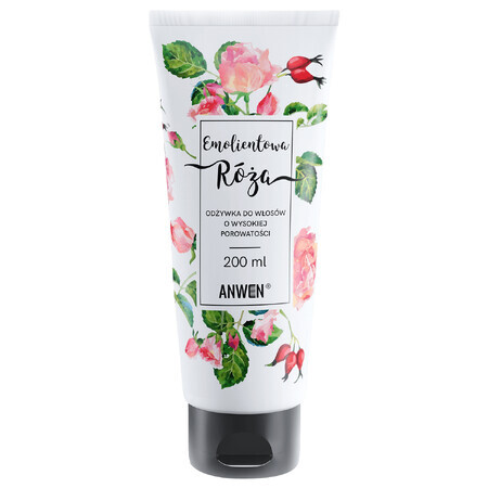 Anwen Emollient Rose, Spülung für sehr poröses Haar, 200 ml