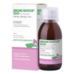 Bronchostop Duo for cough (120 mg + 830 mg)/ 15 ml, syrup, 120 ml