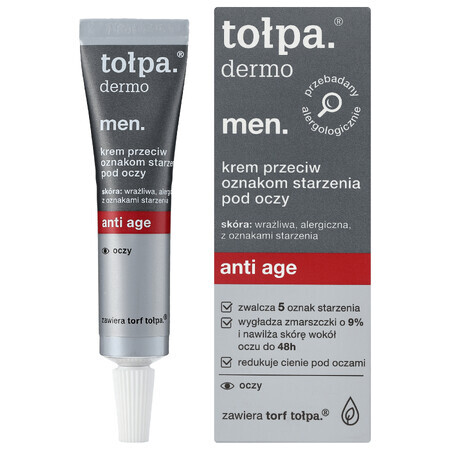 Tolpa Dermo Men Anti Age, Anti-Ageing Augencreme, 10 ml