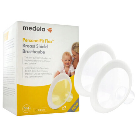 Medela PersonalFit Flex, funnel, size M 24 mm, 2 pieces