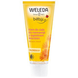 Weleda Calendula, Baby-Körpercreme mit Calendula, 75 ml