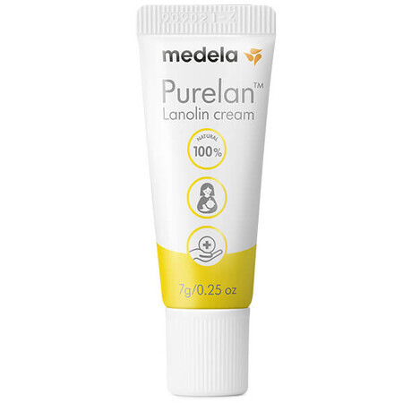 Medela PureLan, Lanolin-Salbe gegen Warzen, 7 g