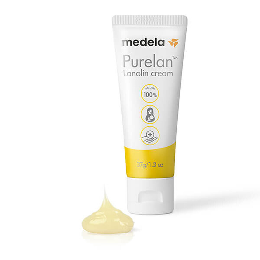 Medela PureLan 100, Lanolin-Salbe gegen Warzen, 37 g