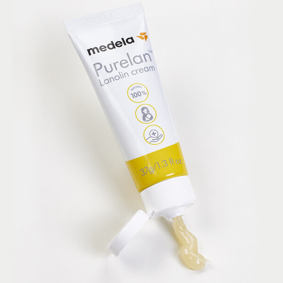 Medela PureLan 100, Lanolin-Salbe gegen Warzen, 37 g