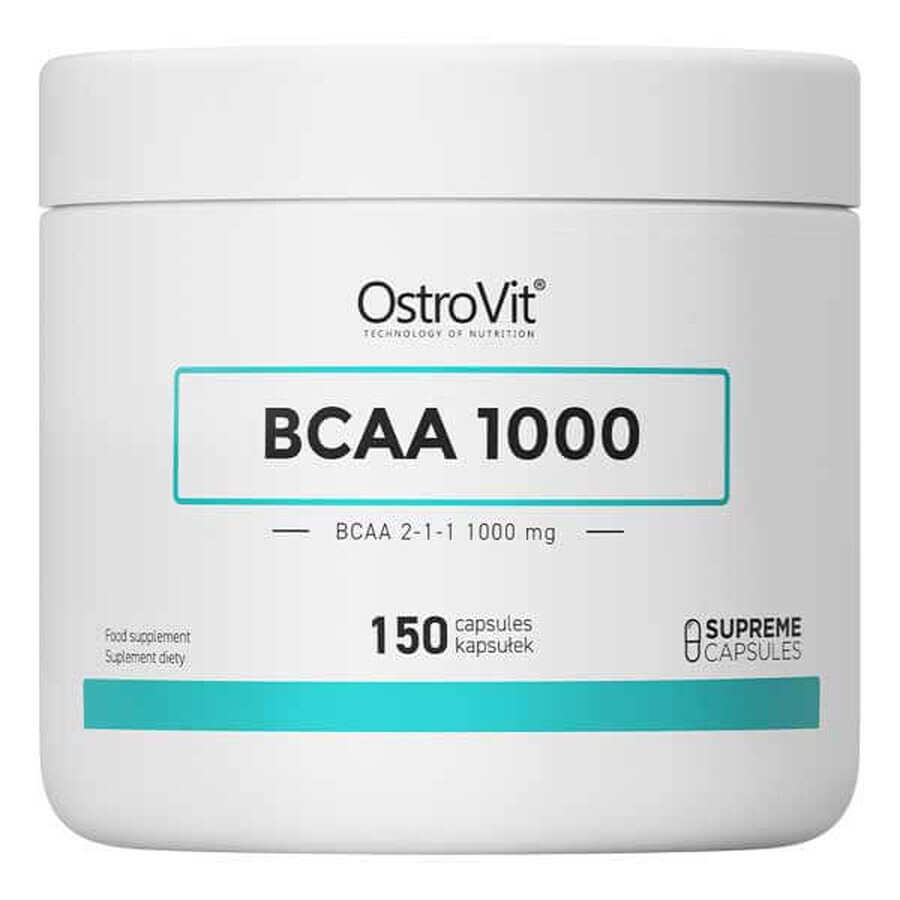 Ostrovit BCAA 1000, BCAA 2-1-1 1000 mg, 150 Kapseln