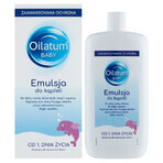 Oilatum Baby Advanced Protection, emulsión de baño desde el 1er día de vida, 500 ml