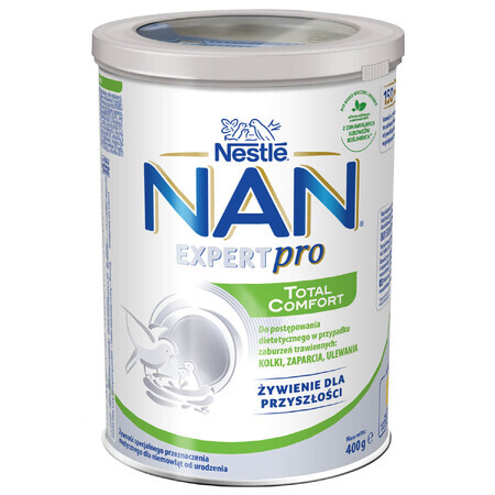 Nestle NAN Expertpro Total Comfort, bei Verdauungsstörungen bei Säuglingen ab Geburt, 400 g