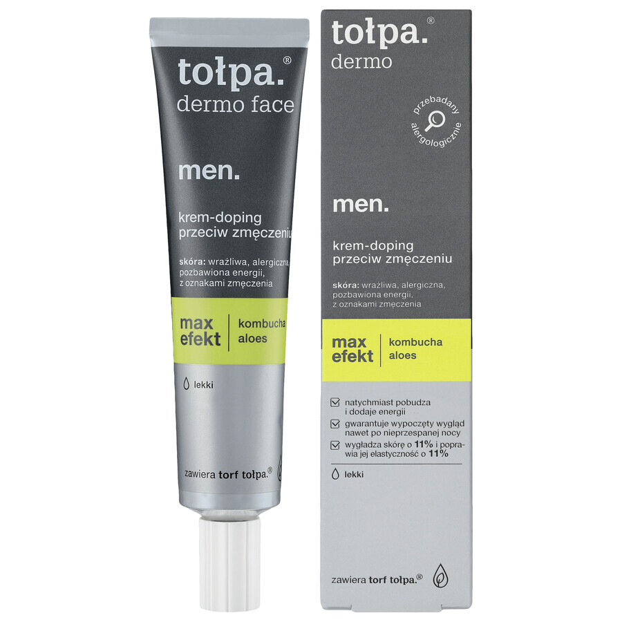 Tolpa Dermo Men Max Efekt, antivermoeidheidscrème, 40 ml