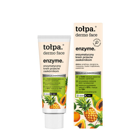 Tolpa Dermo Face Sebio, Enzymatic cream against black dots, 40 ml