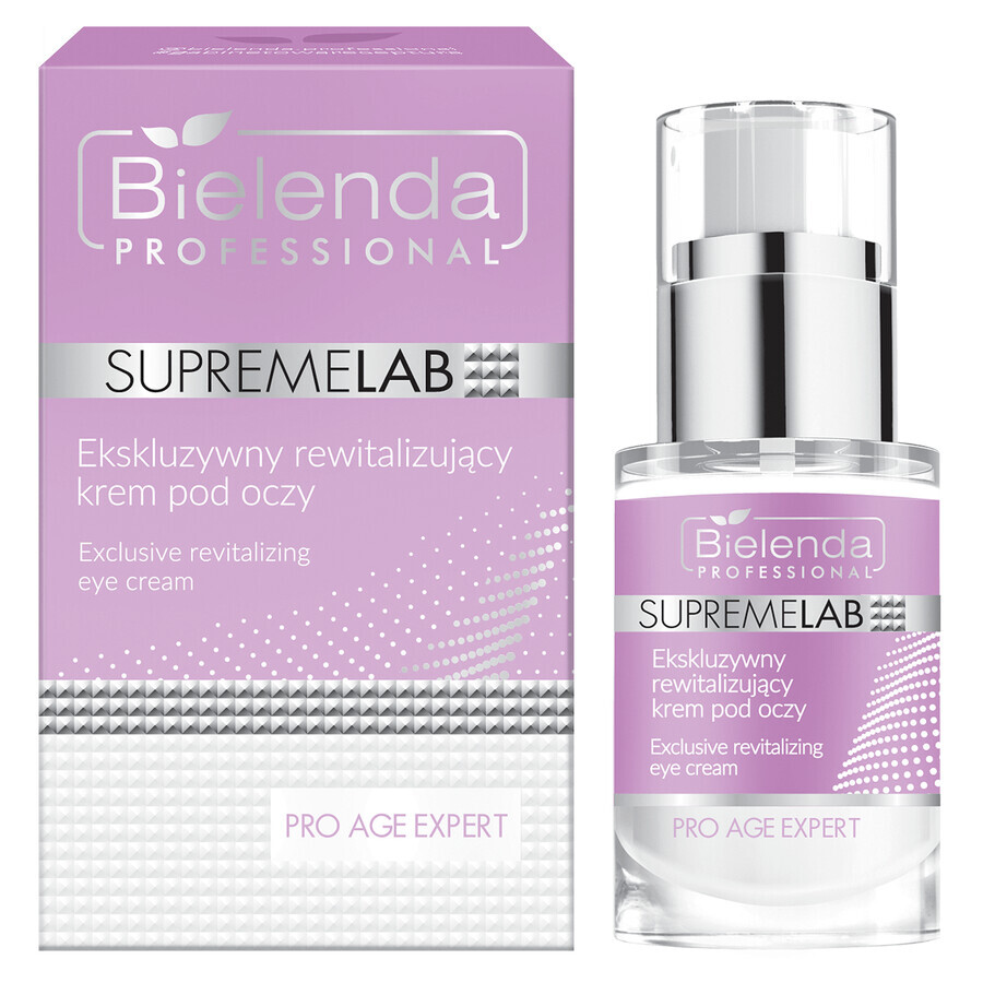 Bielenda Professional SupremeLAB Pro Age Expert, exclusive revitalizing eye cream, 15 ml