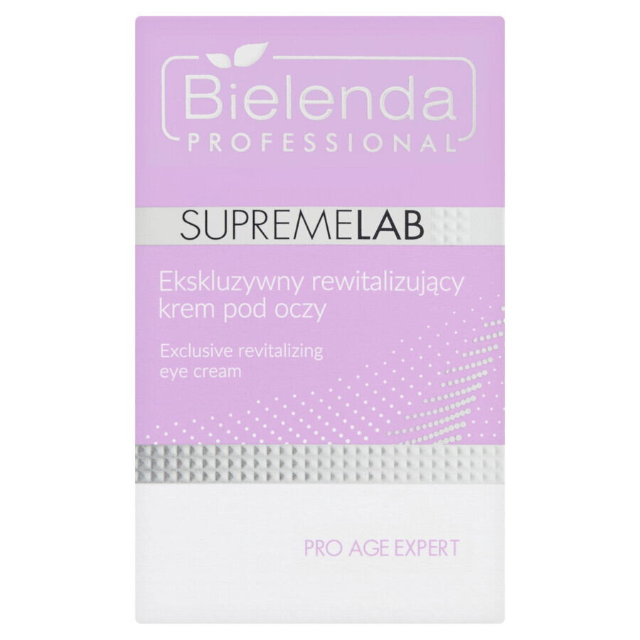 Bielenda Professional SupremeLAB Pro Age Expert, exclusive revitalizing eye cream, 15 ml