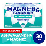 Magne-B6 Fatigue and stress, 30 film-coated tablets