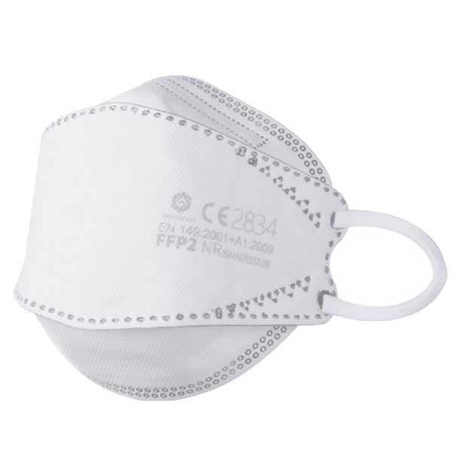 BMSS, respiratore semimaschera con grafene, 5 strati, classe FFP2, 1 pezzo