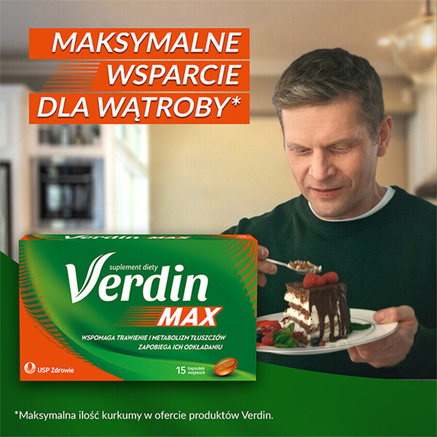 Verdin Max, 15 Weichkapseln