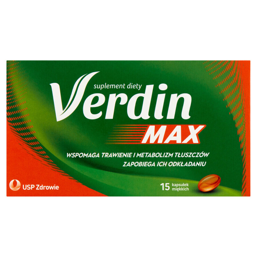 Verdin Max, 15 Weichkapseln