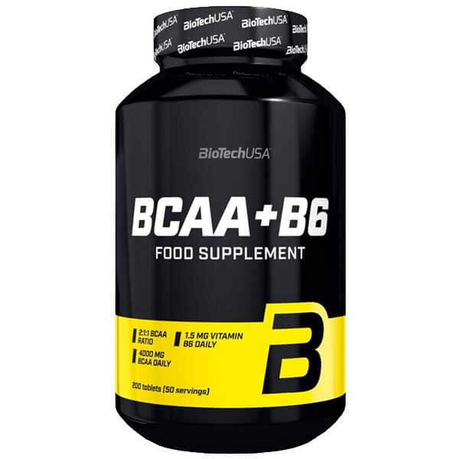 BioTechUSA BCAA + B6, 200 Tabletten