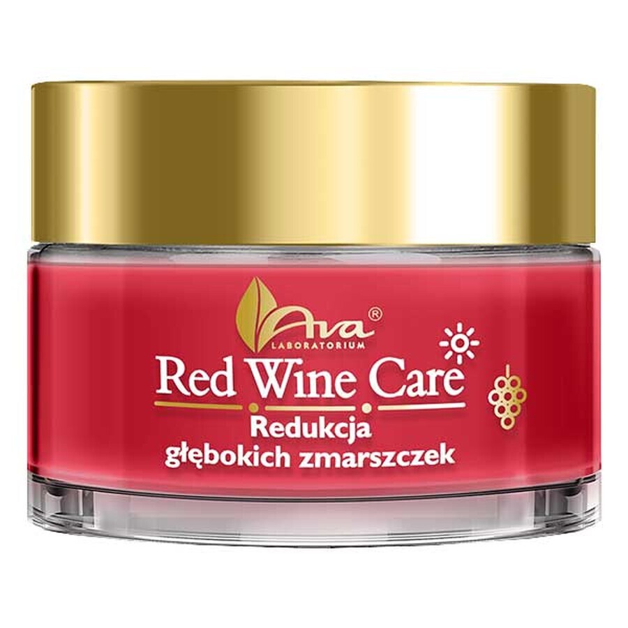 Ava Red Wine Care, Day Cream, Deep Wrinkle Reduction, 50 ml