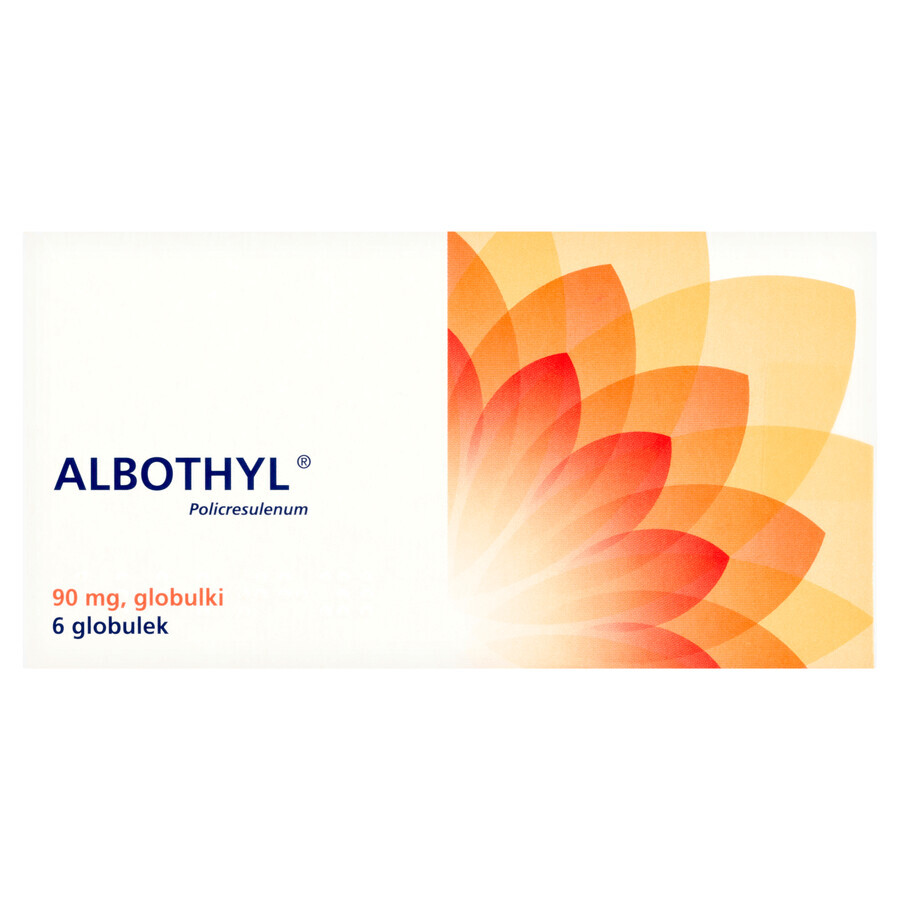 Albothyl 90 mg, 6 Vaginalkügelchen