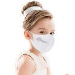 Respiratore a semimaschera, a 4 strati, classe FFP2, per bambini, 1 pezzo