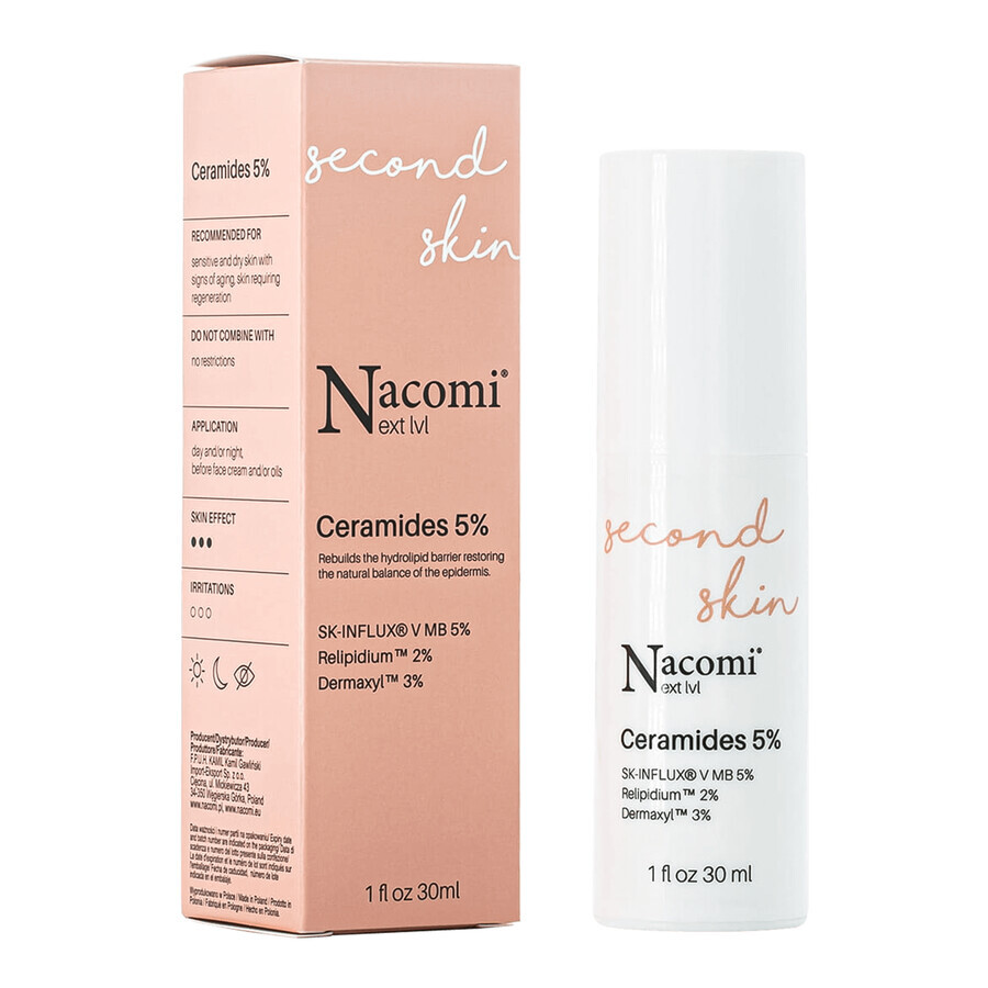 Nacomi Next Level, Ser Ceramide 5%, 30 ml