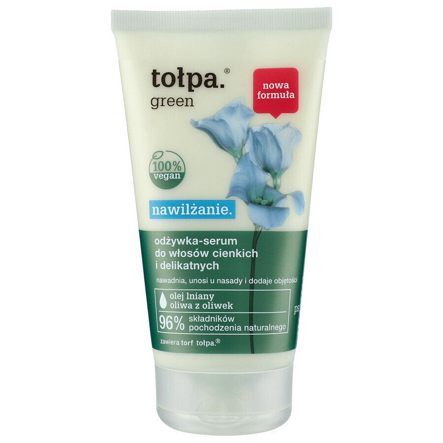 Tolpa Green Feuchtigkeitsspendend, Conditioner-Serum für dünnes und feines Haar, 150 ml