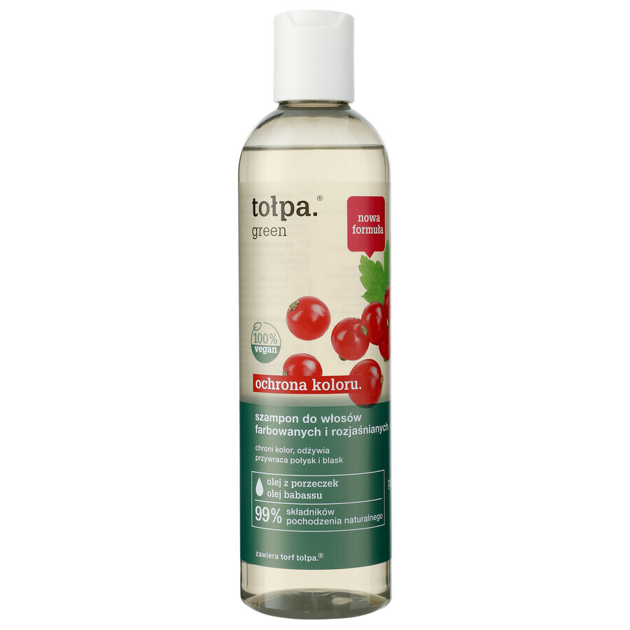 Tolpa Green Colour Protection, shampooing pour cheveux colorés et décolorés, 300 ml