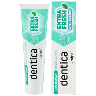 Dentica, toothpaste, mint flavor, Extra Fresh, 100 ml