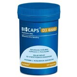 ForMeds Bicaps D3 4000, Vitamin D3 aus Lanolin, 120 Kapseln