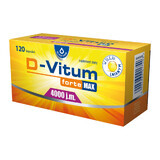 D-Vitum Forte Max 4000 UI, 120 cápsulas