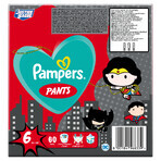 Pampers Pants, Windeln, Justice League, Größe 6, 15+ kg, 60 Stück