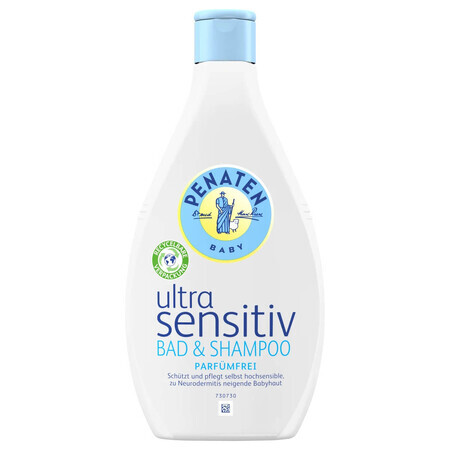 Penaten Baby Ultra Sensitive wasgel voor lichaam en haar vanaf dag 1, 400 ml